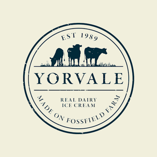 Yorvale Ice cream logo